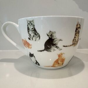 Cat-Themed bone china mug